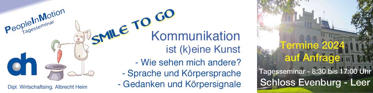 SMILE TO GO - Management Solutions, Albrecht Heim