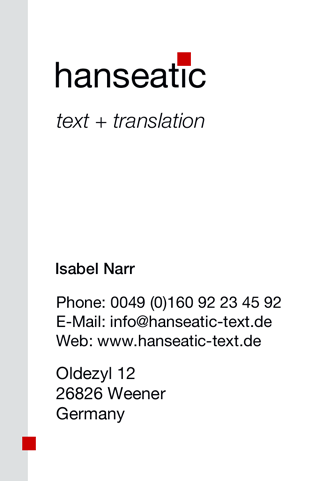 hanseatic - Texte und Übersetzung